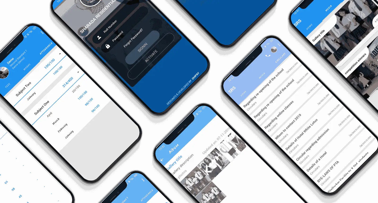 application design by chipsy