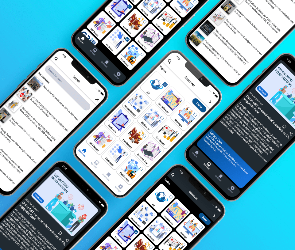 Finreads mobile app