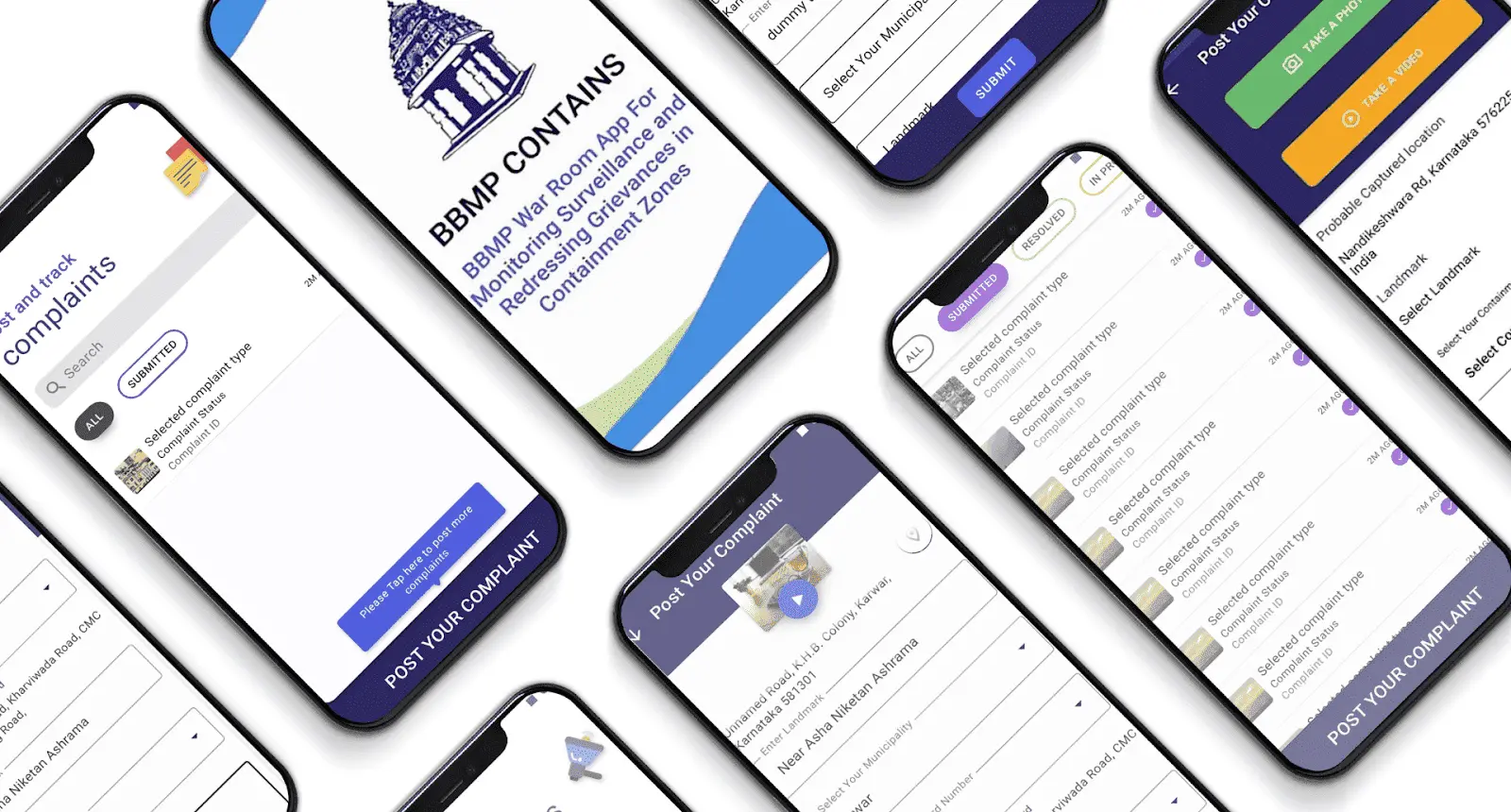 BBMP Contains Mobile App Development by Chipsy