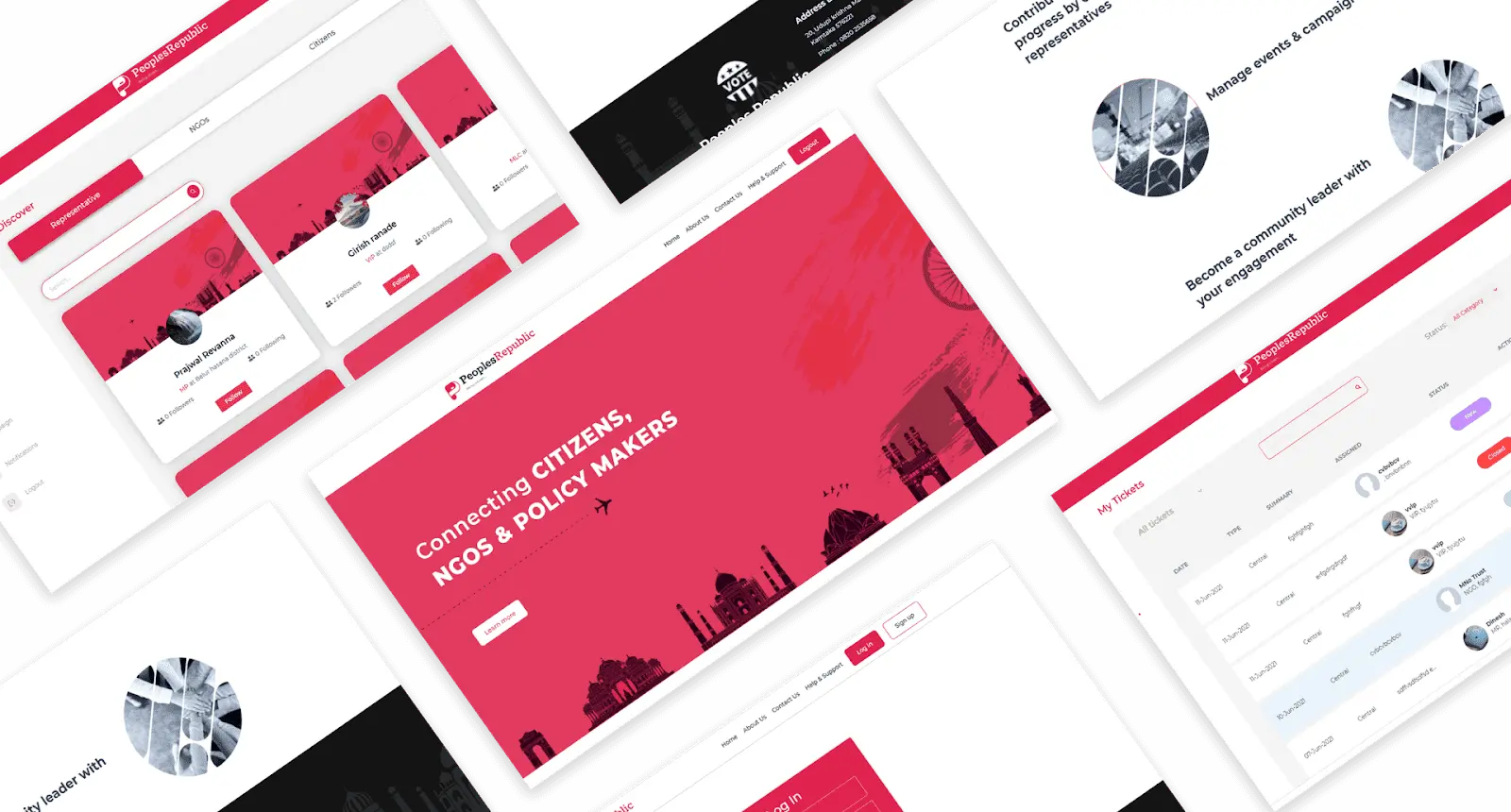 People’s Republic Website design and development - chipsy udupi